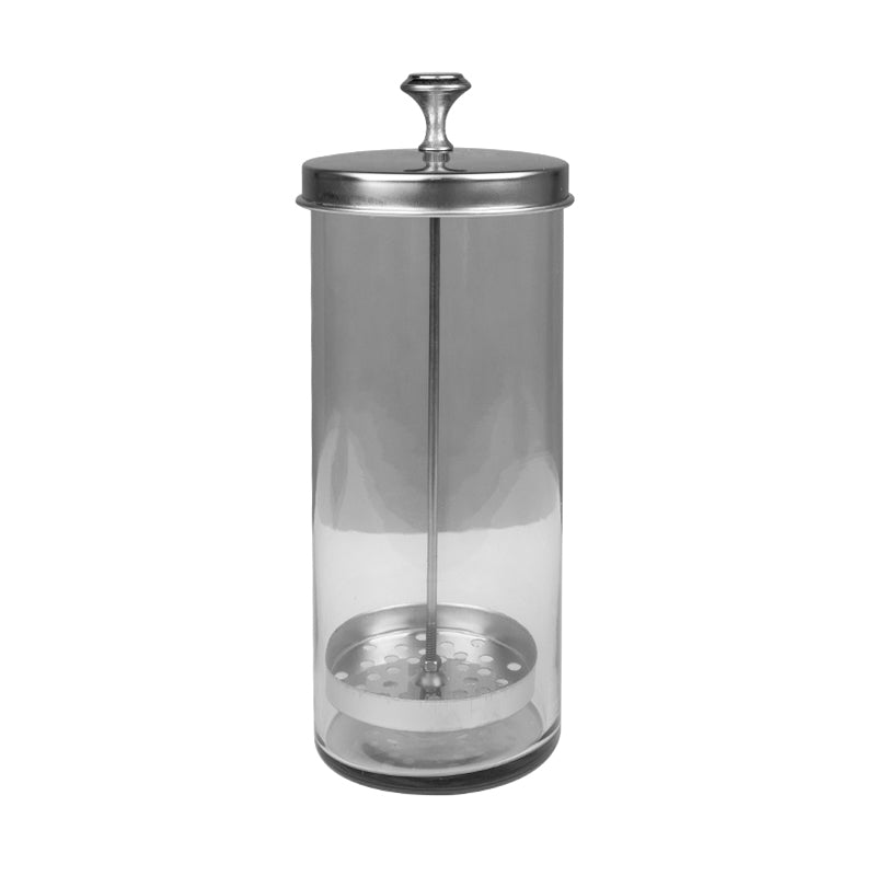 Skleněná nádoba na dezinfekci nástrojů Q5B 650 ml