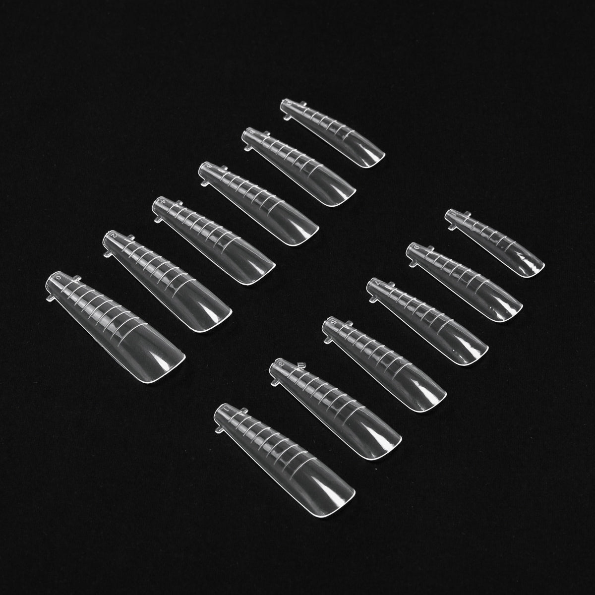 OCHO NAILS horní formy ballerina 120 ks.