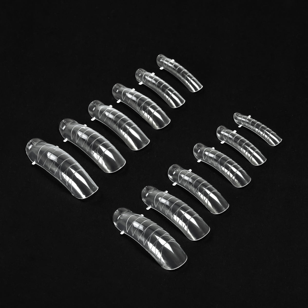 OCHO NAILS horní formy square 120 ks.