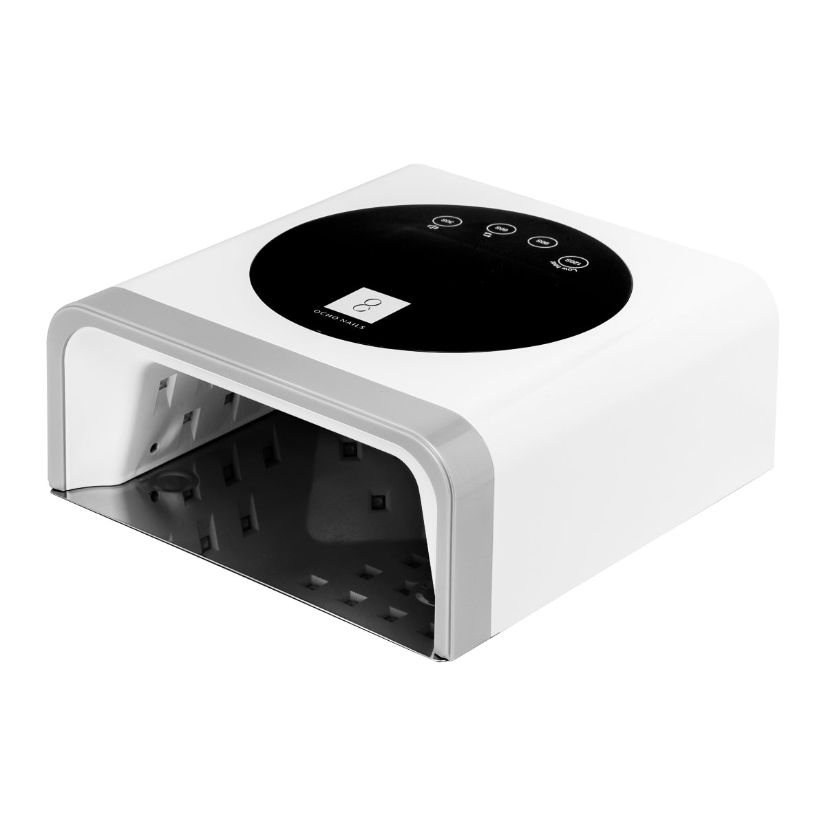 OCHO NAILS LED UV lampa X22 72W bezdrátová bílá se zrcadlovým podstavcem