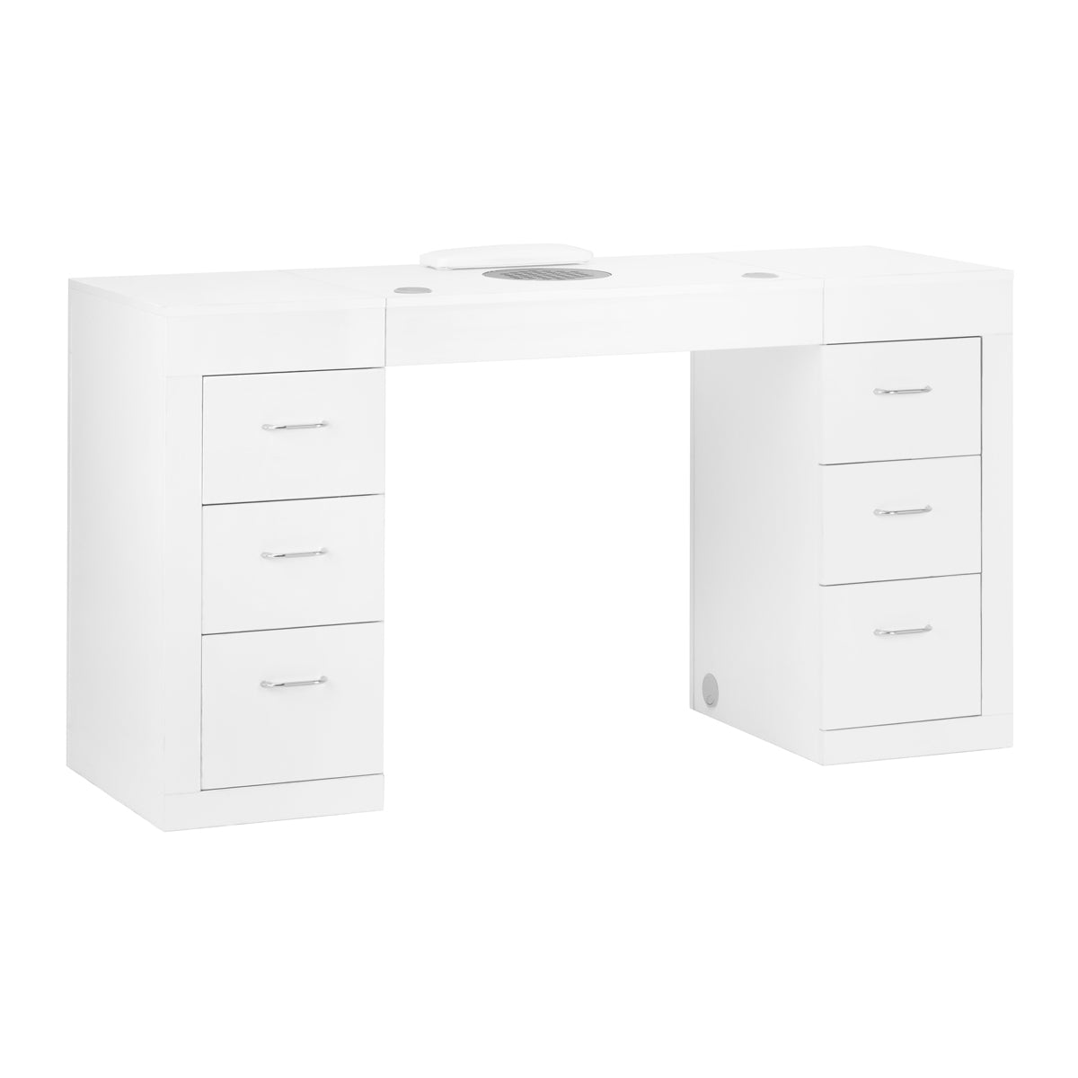 Cosmetic desk 324 with cassette dust absorber white