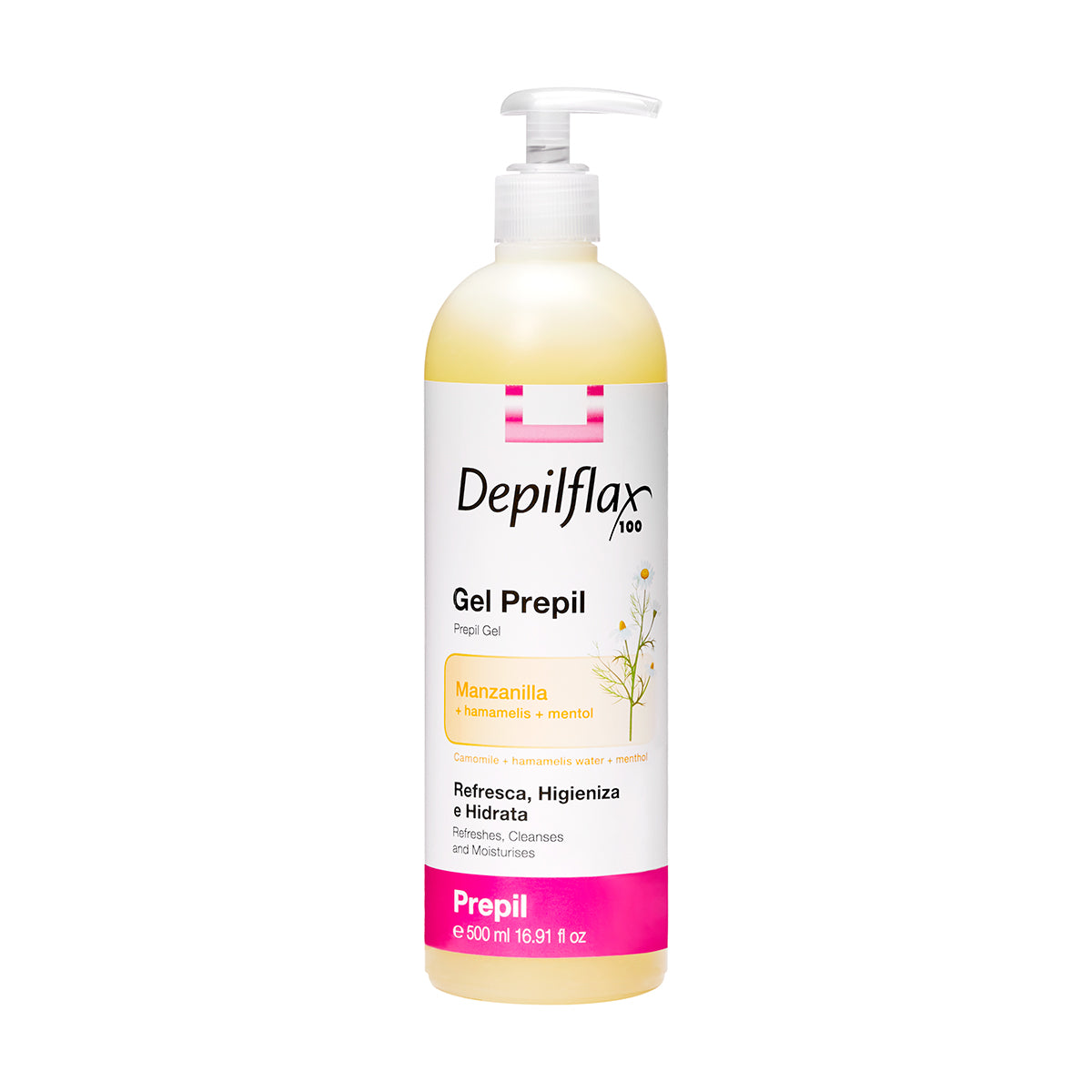 Depilflax 100 předdepilační gel 500 ml