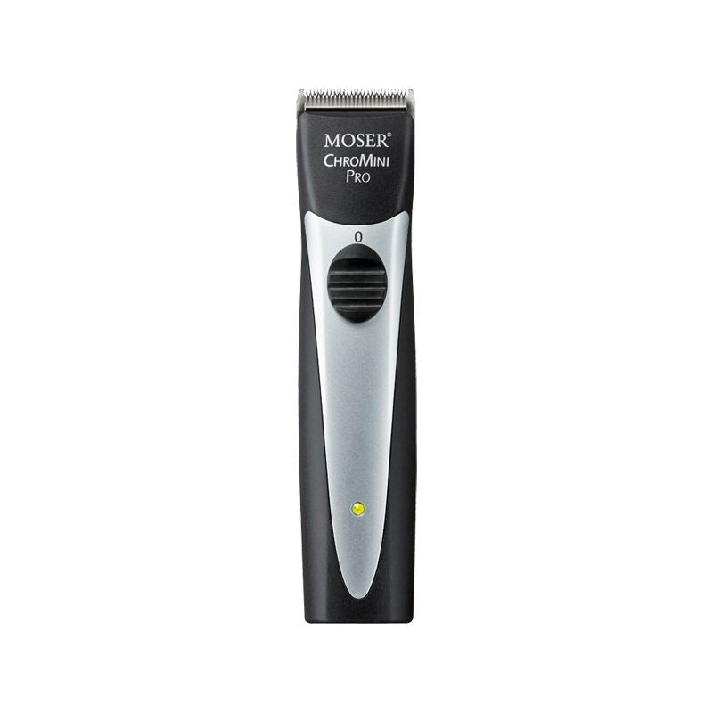 Moser hair trimmer 1591 chrome mini pro black