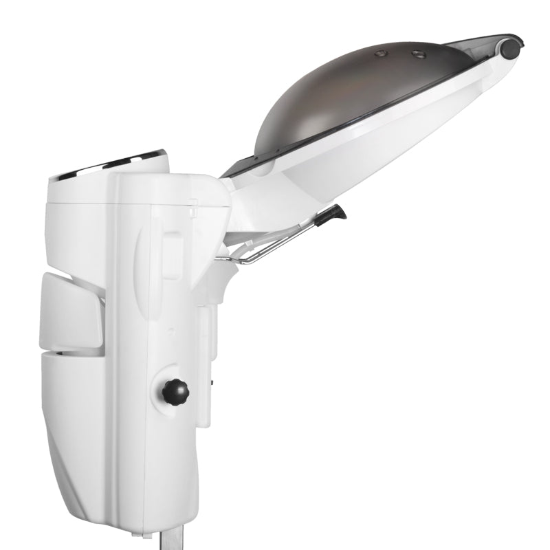 Gabbiano white standing hairdressing sauna with active ozone