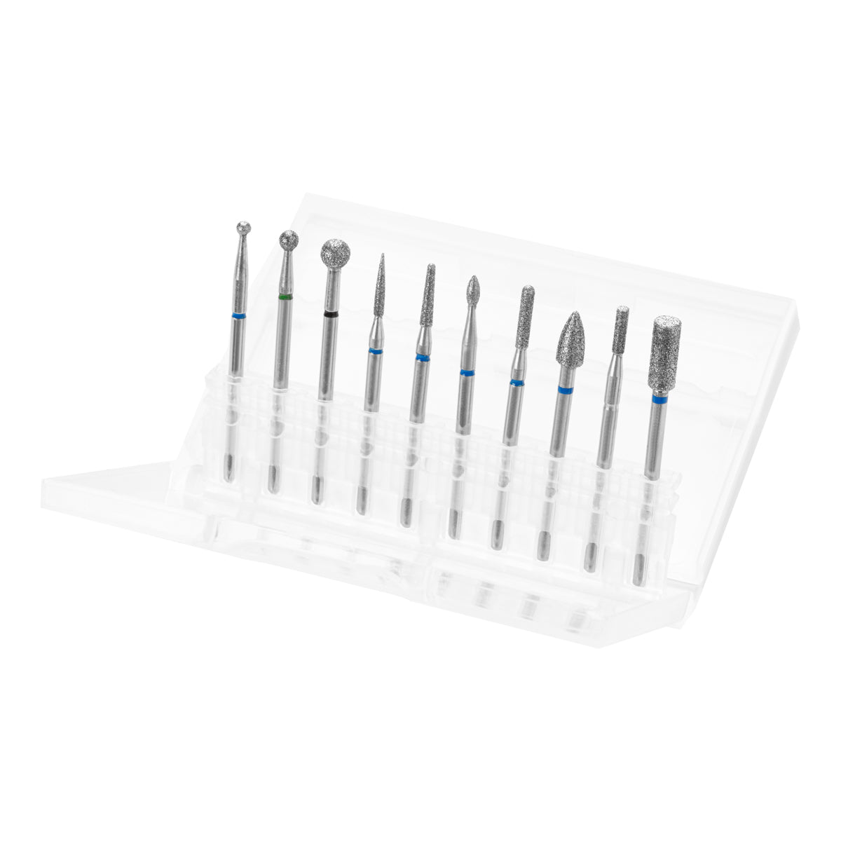 Sada diamantových fréz 10 ks.