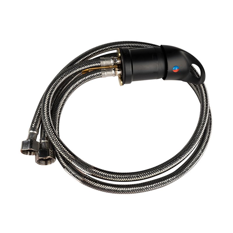 Vodovodní baterie pro kadeřnictví černá S04