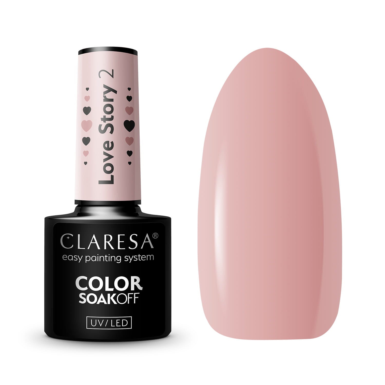 CLARESA Hybrid Polish LOVE STORY 2 - 5g